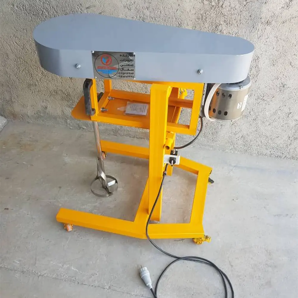 1 Long stand 60-liter electric ceramic slip mixer with copper-wound motor