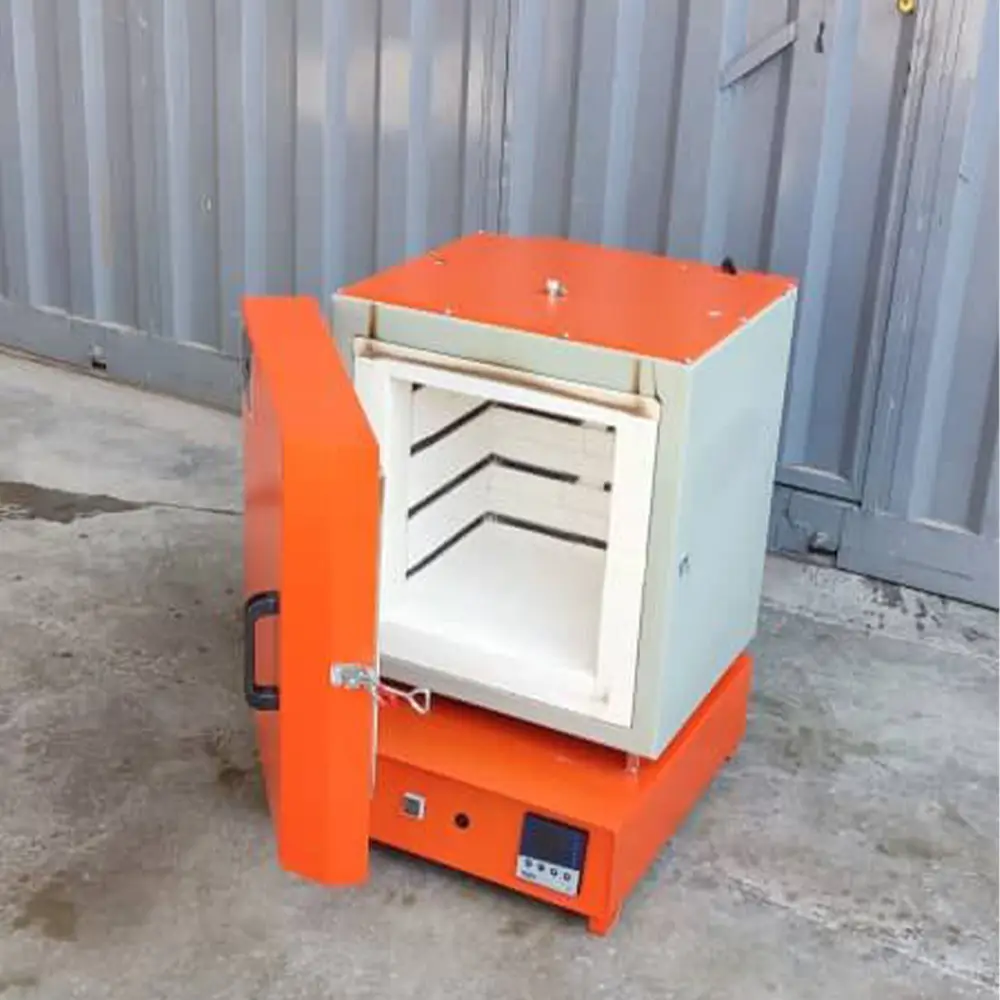 Single-phase electric pottery and ceramic kiln by Mahan Kiln Manufacturing Company Single-phase electric pottery and ceramic kiln by Mahan Kiln Manufacturing Company